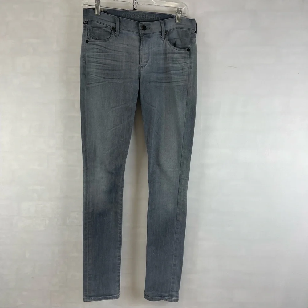 Citizens of Humanity Gray Skinny Jeans Women’s Size 29 Mid Rise Stretch 1300-602